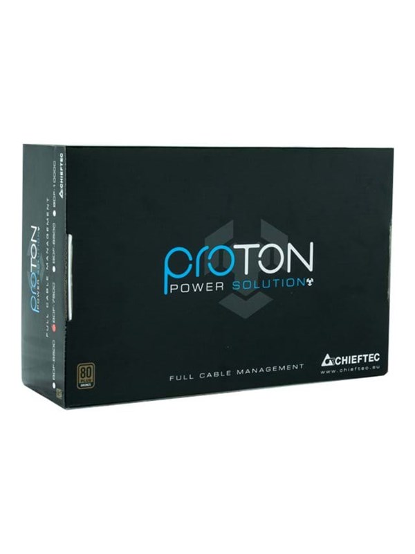 Chieftec Proton Series Strømforsyning (PSU) - 650 Watt - 140 mm - ATX - 80 Plus Bronze sertifisert