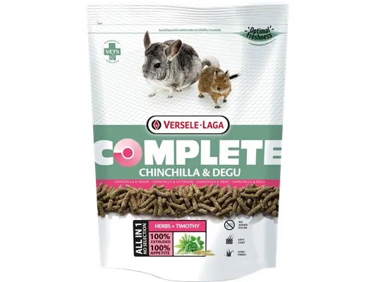 Versele-Laga Chinchilla & Degu, Høy, 1,75 kg, Chinchilla, Degu, Vitamin A, Vitamin C, Vitamin D3, Vitamin E