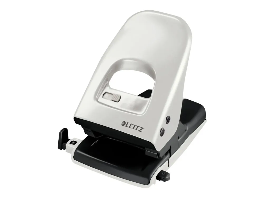 Hullemaskin Leitz 5138 NeXXt, 2-hulls 40 ark metall Grå