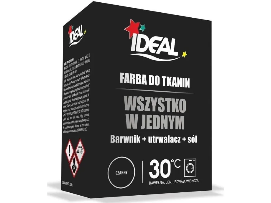 IDEAL_All in One klesfarge Svart 350g