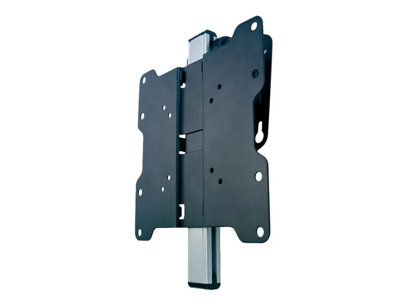 PureMounts PM-Slope-37 - Monteringssett (takmontering, kontaktplate) - for LCD-TV - plastikk, aluminium - svart, sølvgrå - skjermstørrelse: 23-37