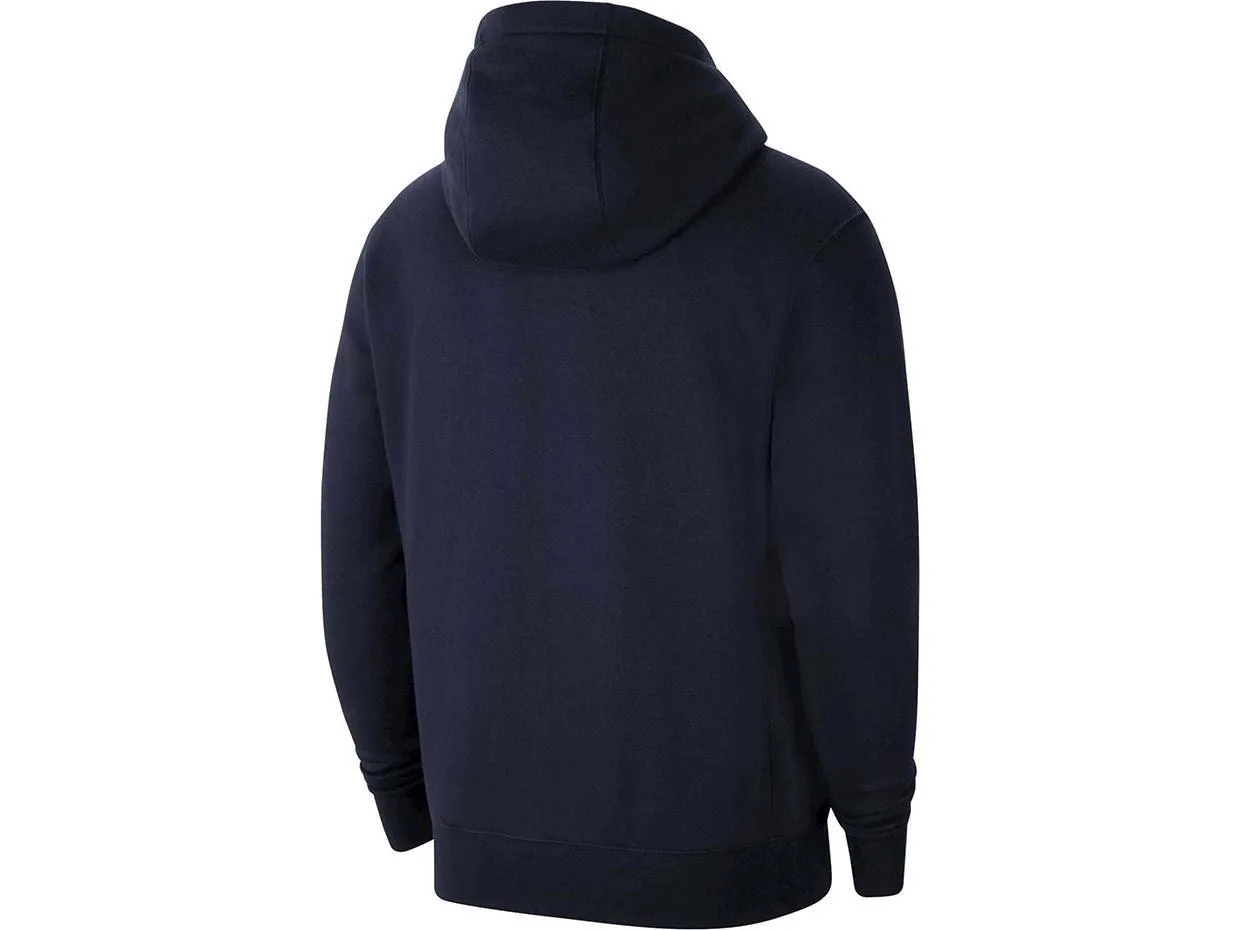 Nike Sweatshirt for barn Nike Park 20 Fleece hettegenser med full glidelås marineblå CW6891 451: Str - XS