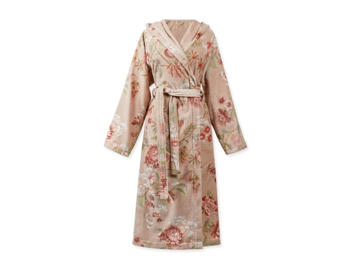 PIP Studio Secret Garden Bathrobe Mauve M
