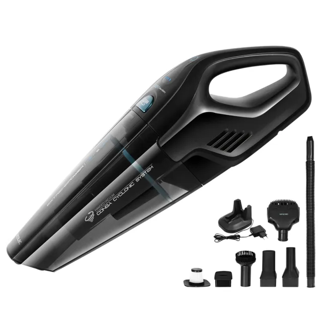 Cecotec Conga Immortal Extreme Suction 22,2 Animal Hand, Tørr & våt, Syklonisk, Uten pose, Sort, 0,5 l, Batteri