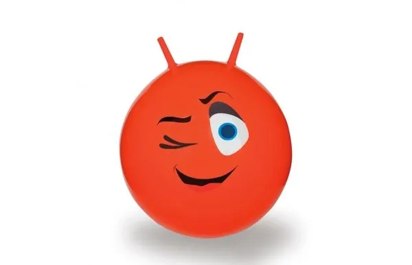 Jamara Hop Ball Eye, 1 år, Rød