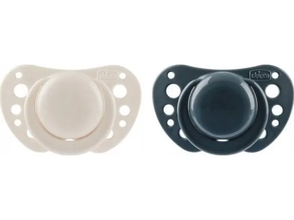 Chicco 171545 smokken PF AIR silikon 6-16 mnd 2 stk blå