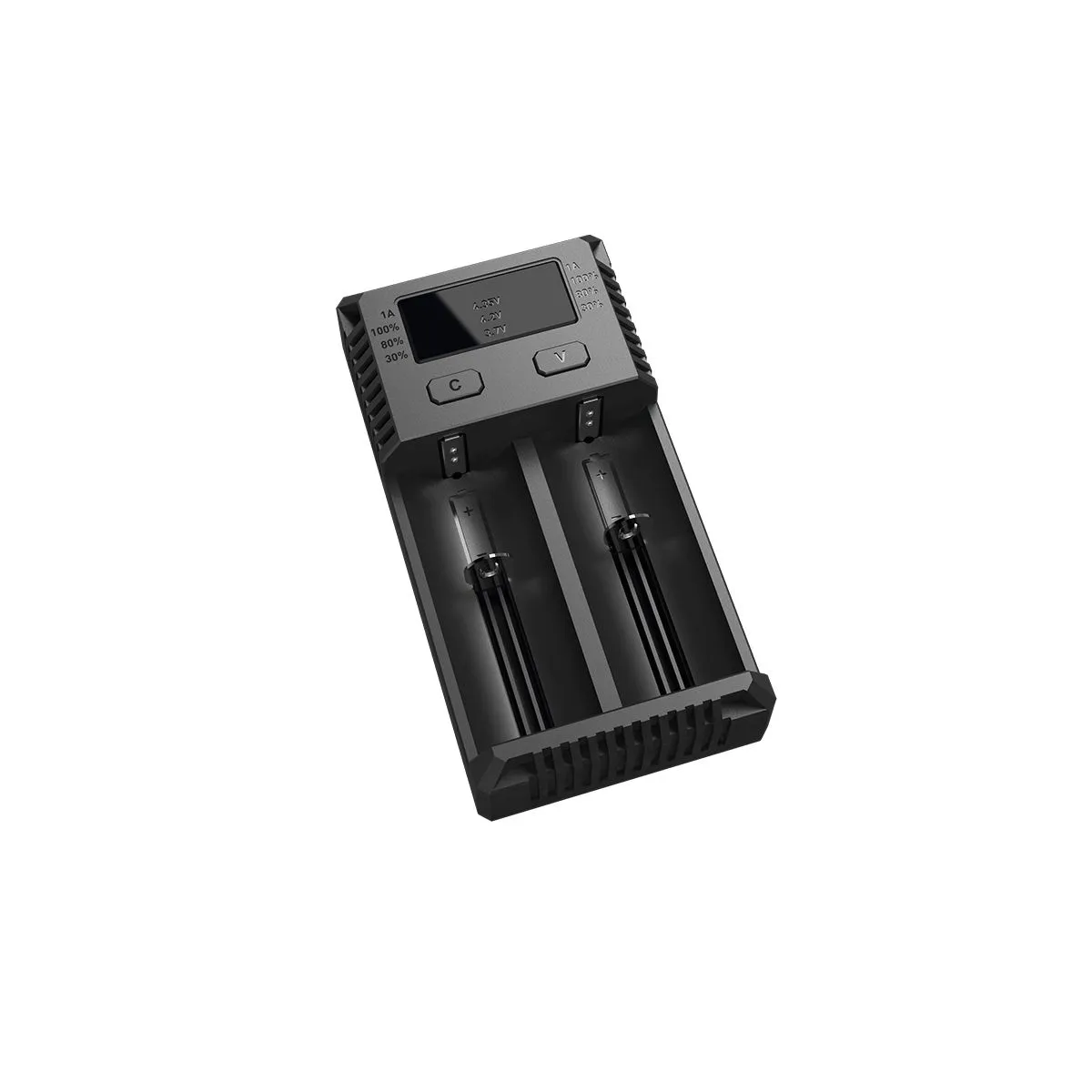 Nitecore NEW i2, Lithium Iron Phosphate (LiFePO4), Lithium-Ion (Li-Ion), Nikkelmetallhydrid (NiMH), AA, AAA, AAAA, C, D