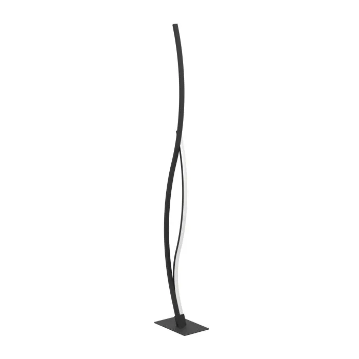 EGLO GRISOLIA gulvlampe H1290 20W 2500LM 4000K sort