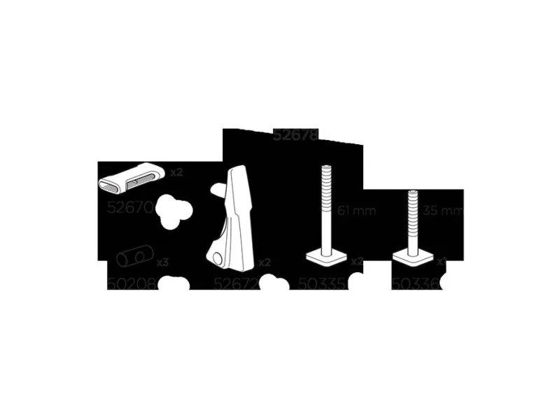 Thule monteringspose WingBar f/598