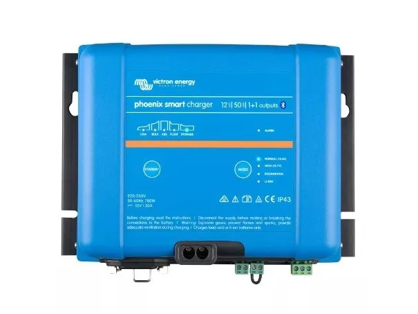 Victron Energy Phoenix Smart IP43 Charger 12/50(1+1) 120-240V