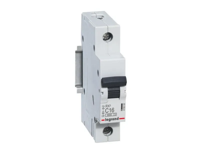 Automatsikring RX3 C 16A 1P, 1M, 6kA