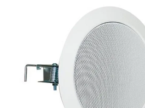 Visaton VS-DL13/2T, 2-veis, 1.0 kanaler, 30 W, 100 - 20000 Hz, 8 O, Hvit