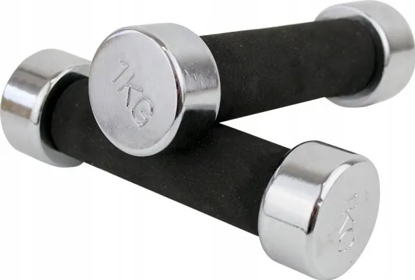 Master hantler MAS4A275 krom 2 x 1 kg