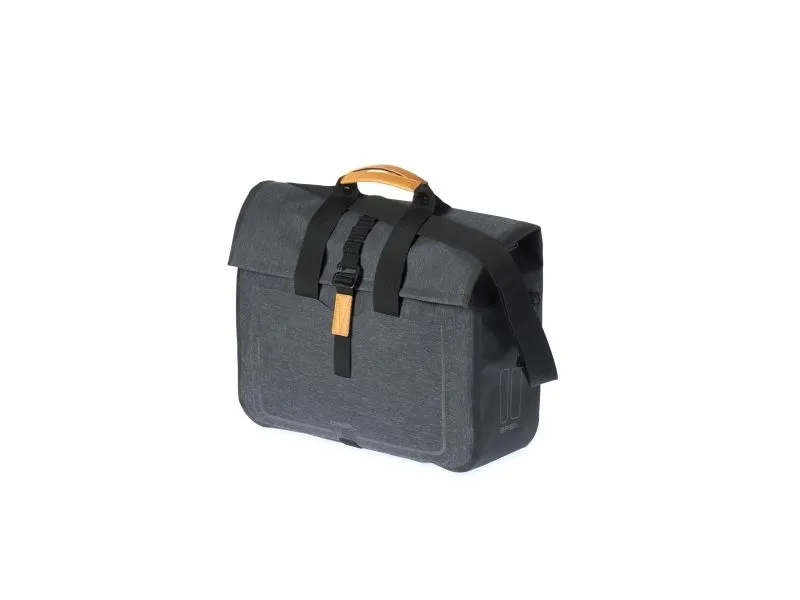 Basil BA17661, Bakre, Sykkelveske, Polyester, Grå, 20 l, 370 mm