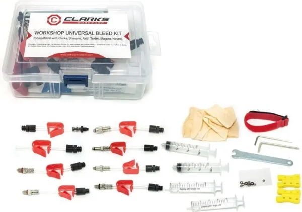 Clarks sett for lufting av hydrauliske bremser universal (CLA-UNI-BLEED)
