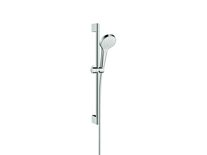 HansGrohe Croma Select S 1jet brusersæt 65 cm krom/hvid