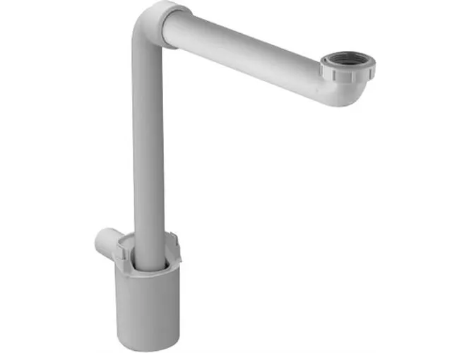 Duravit pladsbesparende vandlås 1 1/4, hvid