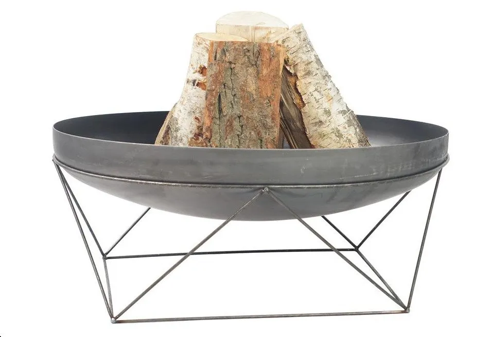 GREENHAND Bålfad, Ø60 cm, stål, sort, Amalfi