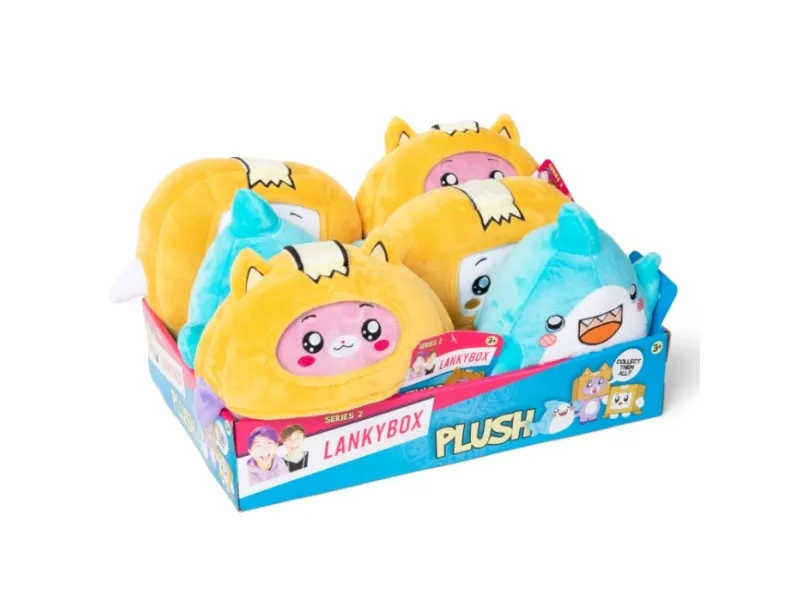 LANKYBOX kosedyr 20 cm S2 ASS CDU - assortert
