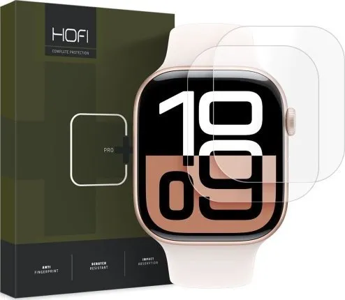 Hofi hydrogel-?lm HYDROFLEX PRO+ 2-pak Apple Watch 10 (42 mm) clear