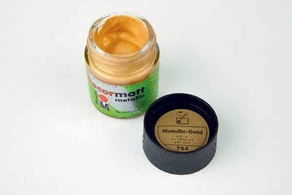 Decormatt 50 ml 784 metallisk gull