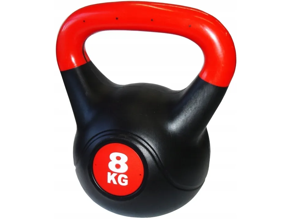 Kettlebell-manualvekt for trening KUBISPORT 8 kg