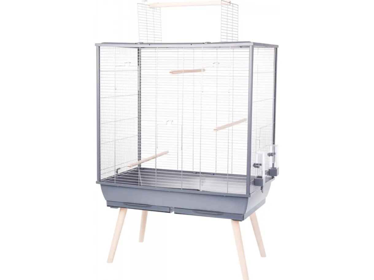 Zolux fuglebur NEOLIFE 80 grå