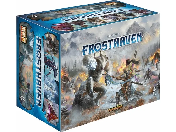 Feuerland Frosthaven, Brettspill, Strategi, 14 år, 30 min