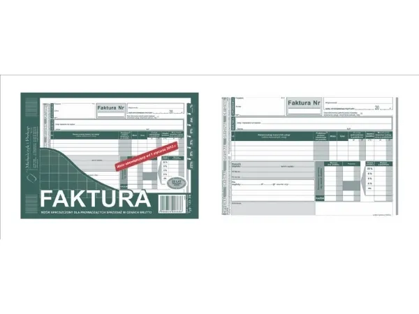Michalczyk & Prokop D FAKT.VAT FRA BRUTTO A5 2SKL 123-3E TRYKK - 123-3E