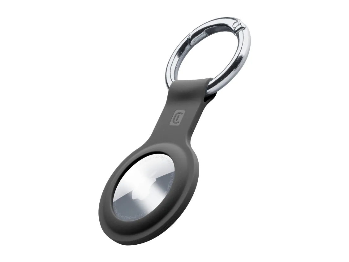 Cellularline 8018080422188, Etui, Svart, Apple, Silikon, Apple AirTag, 0,0600 mm