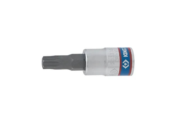 King Tony 203315, 1 stykker, Torx, T15, Kromfarget, Stål, 37 mm, 14 g