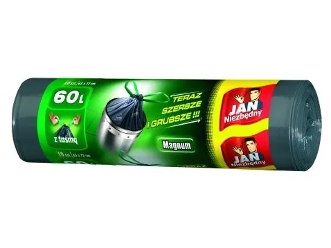 SAR JAN NZ MAGNUM 60 l sekker med tape (10 stk.)
