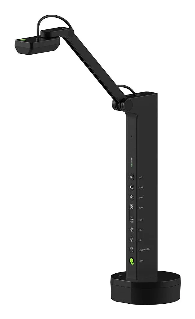 IPEVO VZ-X ULTRA, 25,4 / 3,06 mm (1 / 3.06), CMOS, 3840 x 2160 piksler, 3,46 mm, 4x, USB/HDMI/Wi-Fi