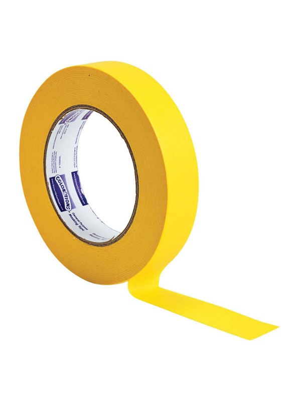 Colorations - Masking tape 2.5 cm - Yellow