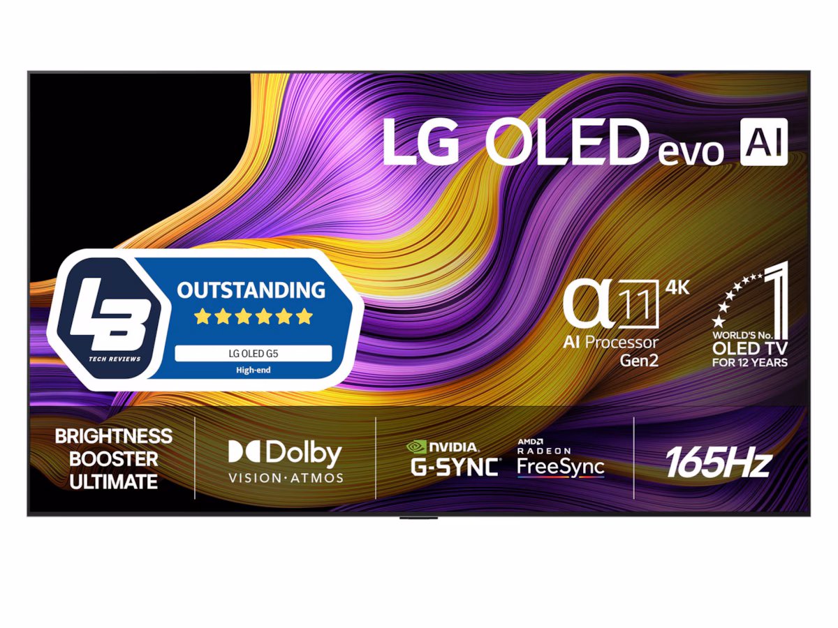 LG 55" G5 AI 4K OLED Smart TV (2025)
