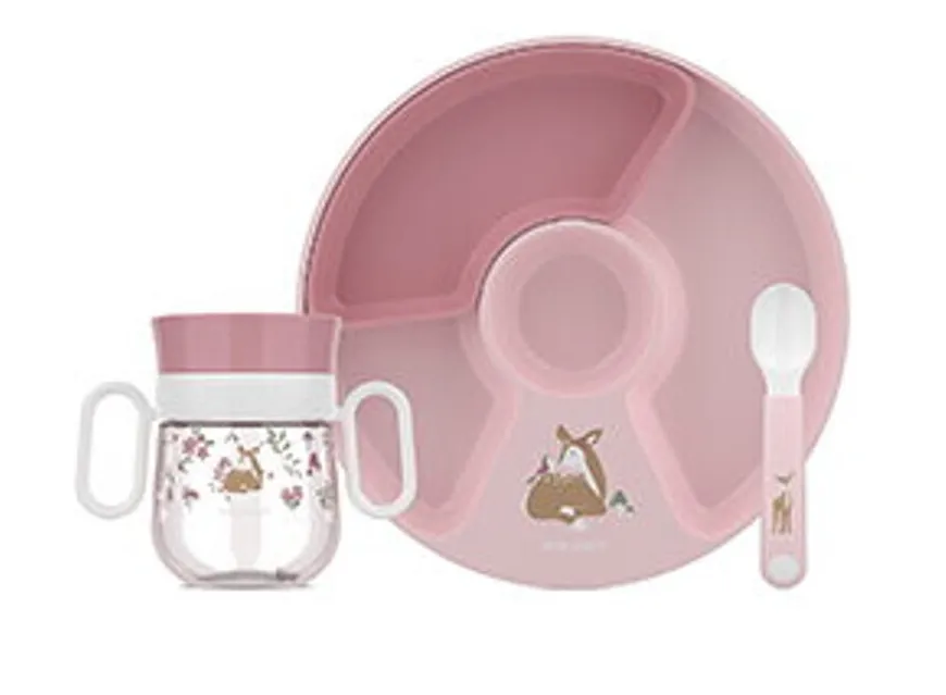 Rosti Mepal Mepal 3-delers servisesett for barn «Fairy Garden»