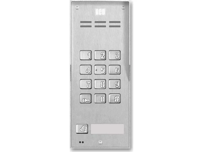 ACO FAM-P-1NPZSACC NT panel innfelt, 1-lokator leser, brevlås med kode