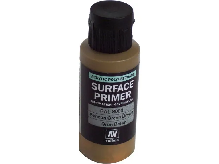 Overflateprimer German green brown RAL8000 60 ml