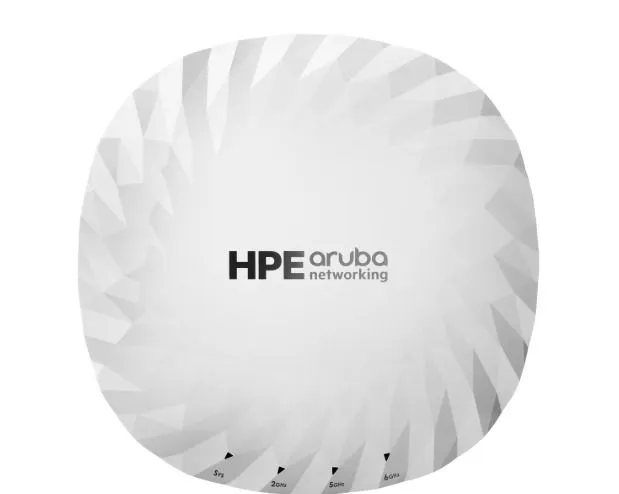 HPE Aruba Networking AP-725 (RW) - Campus - Accesspunkt - Wi-Fi 7, Bluetooth 5.4 LE, ZigBee - Wi-Fi 7 - 2,4 GHz, 5 GHz, 6 GHz takmontering (S4A22A)