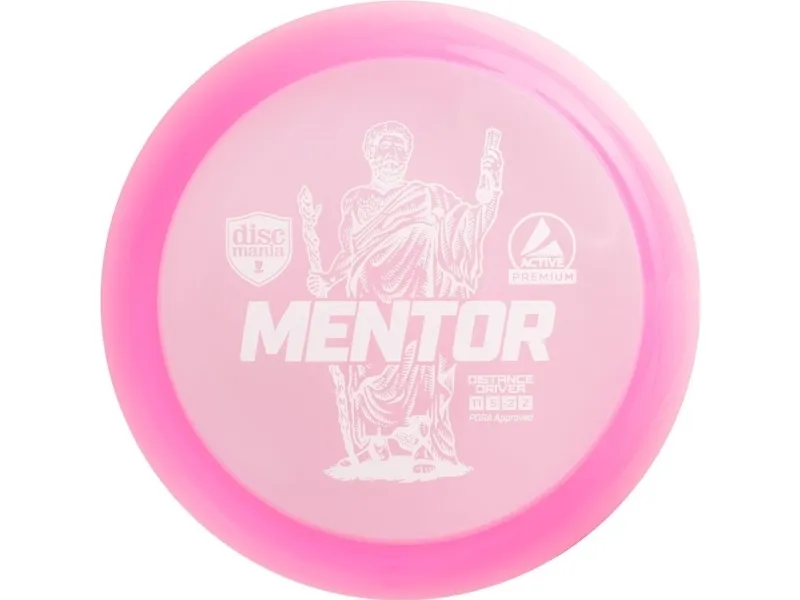 Discgolf DISCMANIA Distance Driver MENTOR Active Premium Pink 11/5/-2/2