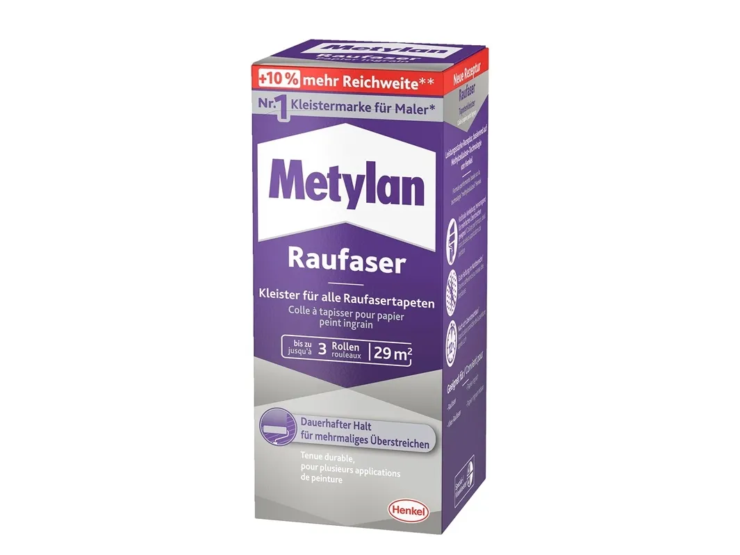 Vegg- og teppelim Metylan Raufaser 180 g