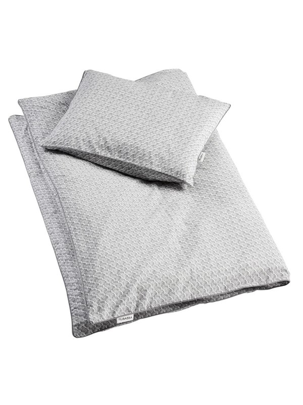 Filibabba Baby bedlinen GOTS - Ocean grey - SWEDISH DIMENSIO