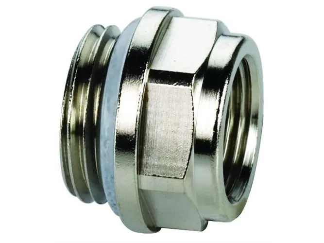 Nippelmuffe 1/2-3/8'' med o-ring