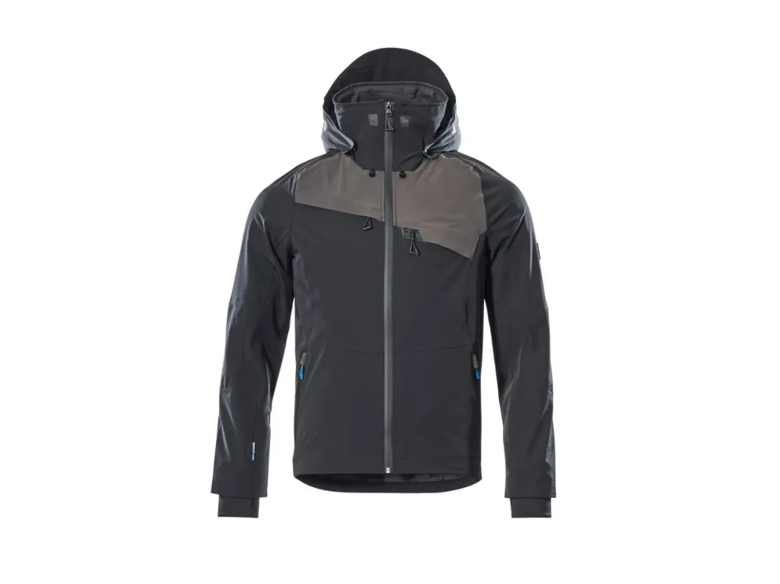 MASCOT 17001-411-0918 Outer Shell Jacket, Jakke, Alle kjønn, Antrasitt, Sort, M, 5 lommer, 5 lommer