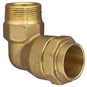 Vinkel 90° 32mm x 11/4 nippel - Isiflo