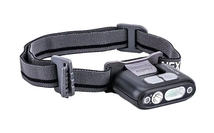 NEXTORCH hodelykt sett oppladbar sensor feste til sykkel, foran/på caps/hatt 320 lm USB