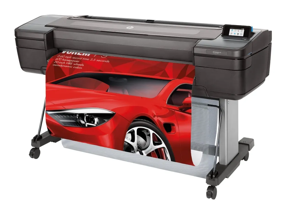 HP DesignJet Z6 PostScript - 44 storformatsskriver - farge - ink-jet - Rull (111,8 cm) - 2400 x 1200 dpi - inntil 1.1 min/side (mono) / inntil 1.1 min/side (farge) - kapasitet: 1 rull - Gigabit LAN, USB-vert - kutter