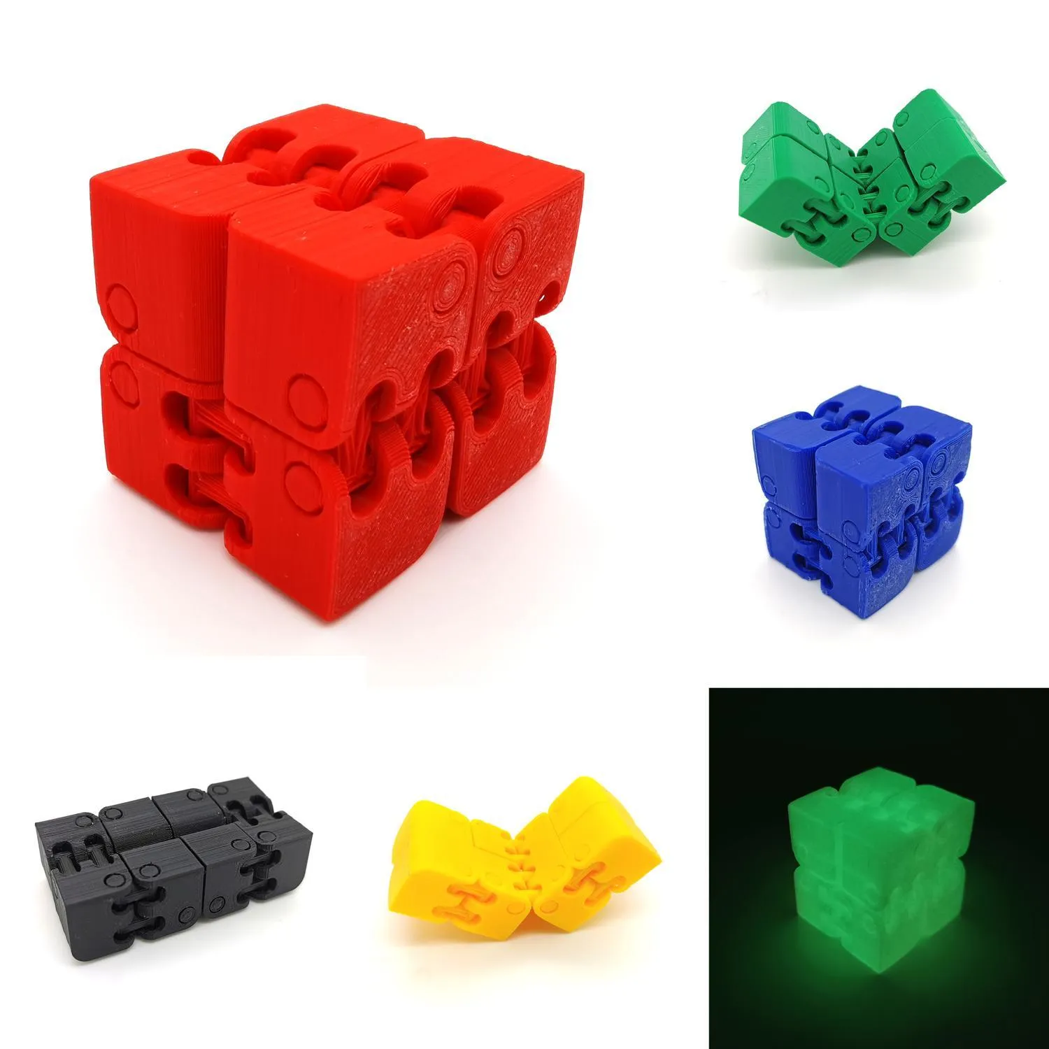 Infinity fidget kube stress / angst lindring spill puslespill