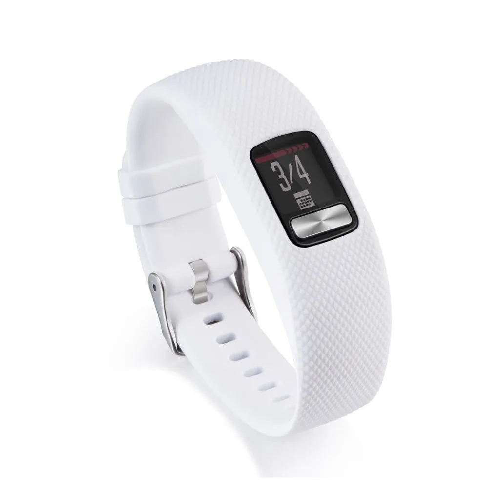 Garmin Vivofit 4 Klokkereim laget av silikon - Hvit