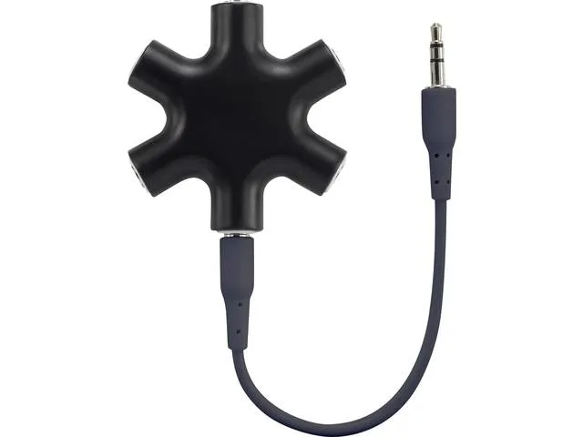 SpeaKa Professional SP-7870556, Svart, 0,18 m, Lyd (3,5mm)